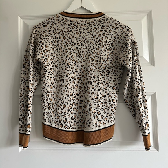 Veronica Beard Ronja Merino Wool Pullover Sweater in Multi - Picture 8 of 14